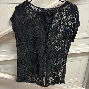 Happening in the Present Black Shirt